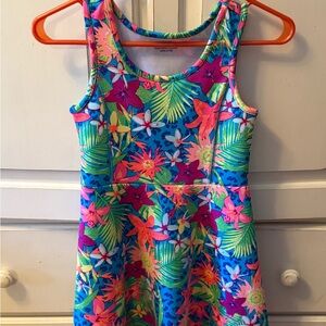 Piper Vibrant Floral Kids Swim One Piece